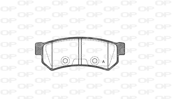 OPEN PARTS Jarrupala, levyjarru BPA1048.10